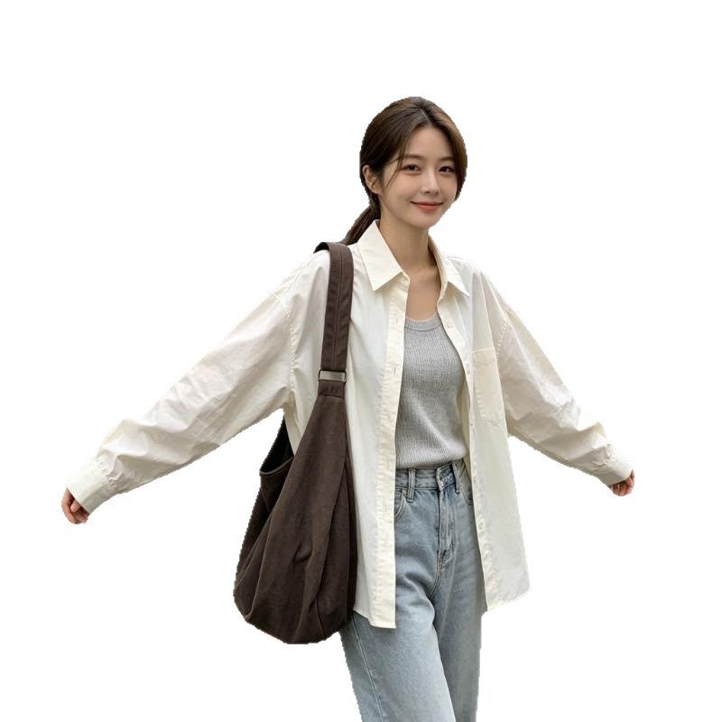 2026 Retro Taupe Canvas Crossbody Bag for Women - Image 4