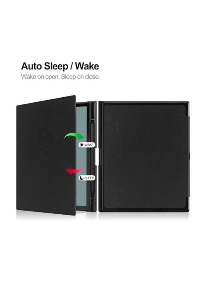 Compatible with Onyx Boox Note Air 4 C 10.3" (2024) Case,The Thinnest Leather Smart with Auto Wake Sleep Feature Case for Boox Note Air4 C