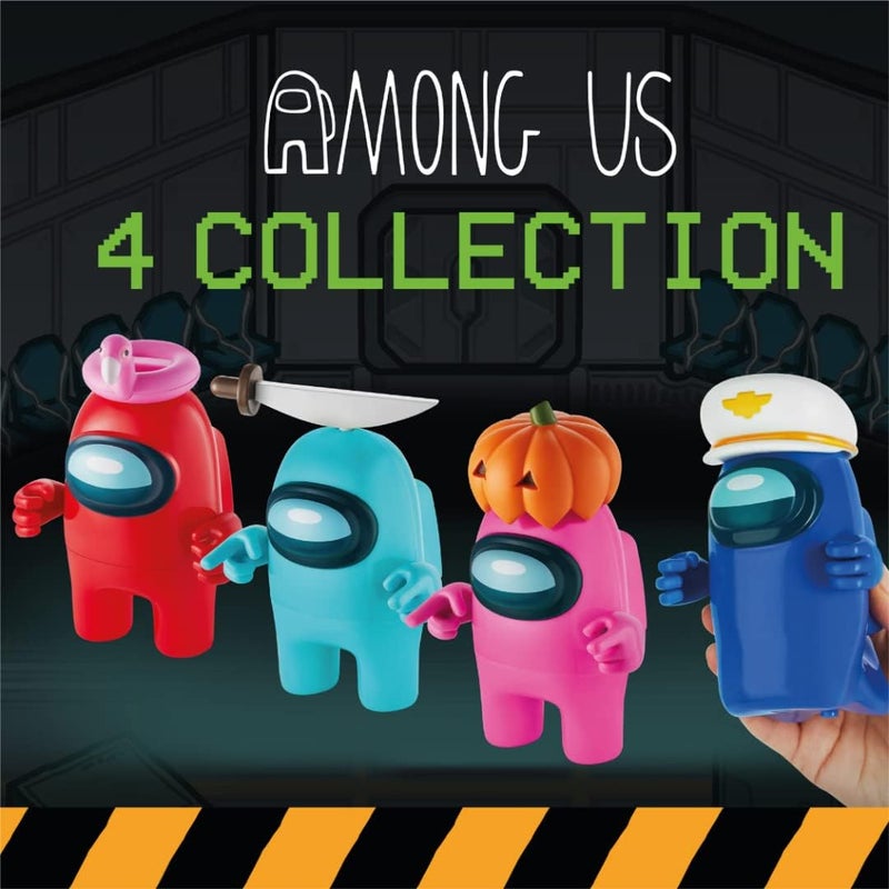 Among Us Series 2 Action Figures 4-Pack Figures and Accessories 11cm - Image 4