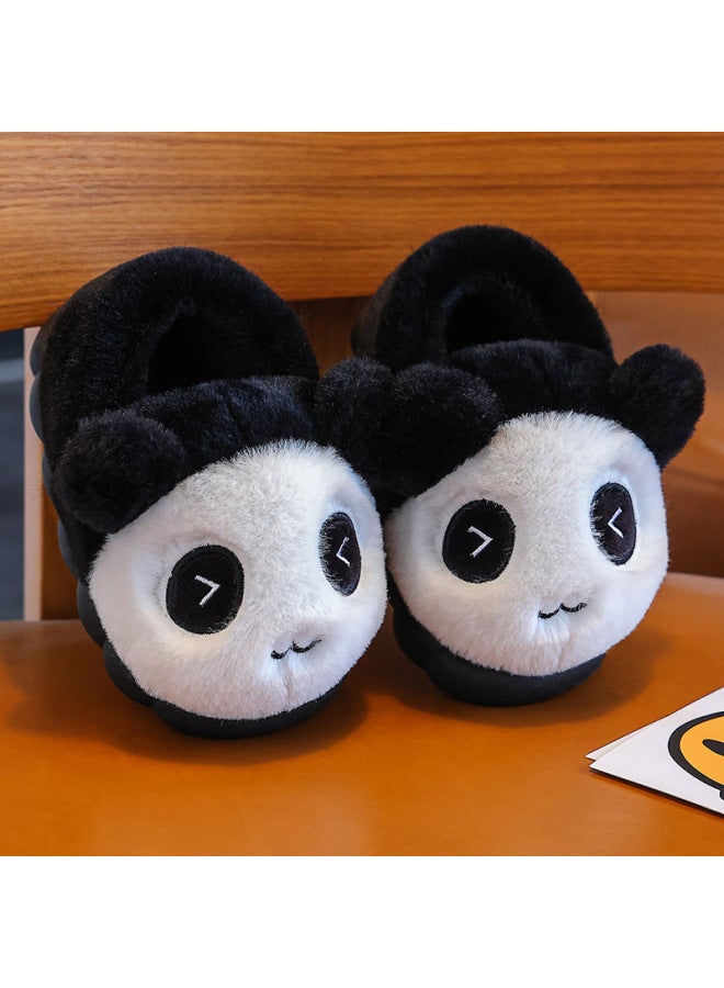 And Winter Cartoon Children's Cotton Slippers Big Children's Baby Cotton Slippers Cute Parent-child Home Non-slip Warm Cotton
