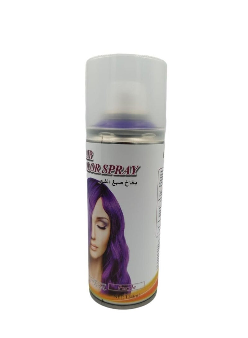 soft rose Purple Hair Dye Spray 138 ml - Image 2