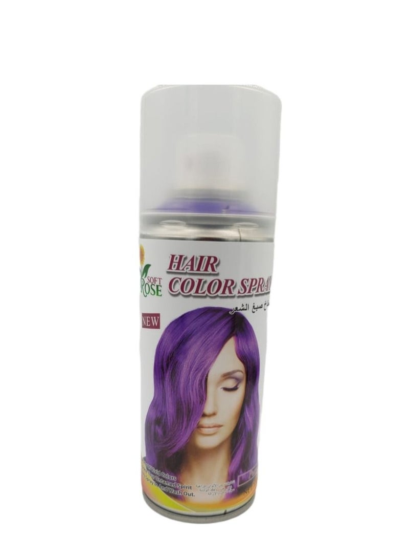 soft rose Purple Hair Dye Spray 138 ml - Image 1