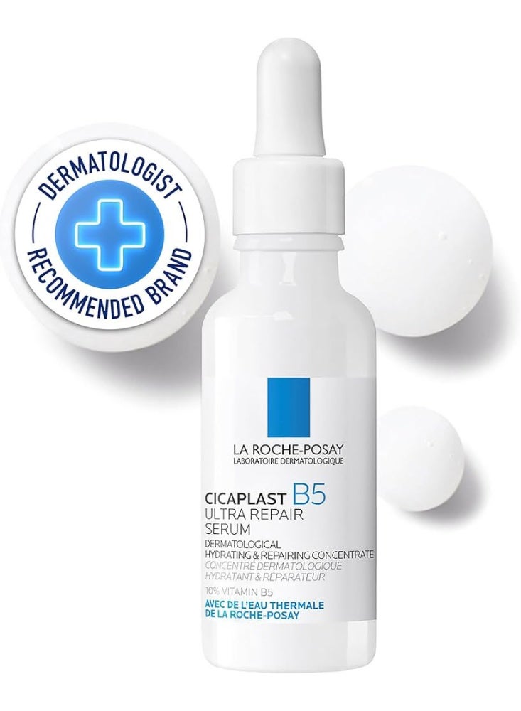 La Roche-Posay Cicaplast B5 Ultra-Repairing Ultra-Hydrating Daily Face Serum - 30ml - Image 4