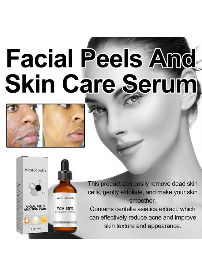 القمر الغربي سيروم الوجه من ويست اند مونث، يفتح البشرة، ينظف حب الشباب، البثور، علامات حب الشباب، البقع الداكنة، خلاصة - Image 3