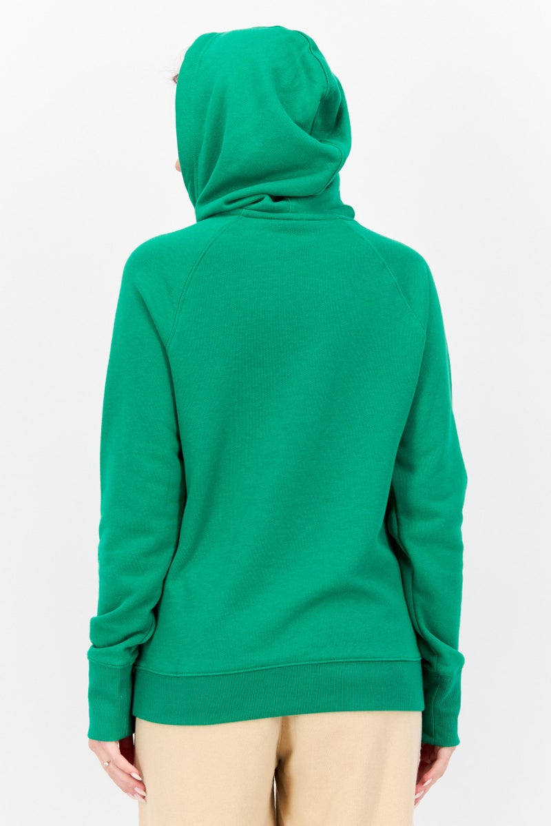 Champion ملابس رياضية نسائية بأكمام طويلة مناسبة، خارجية، هوديز، أخضر - Image 3