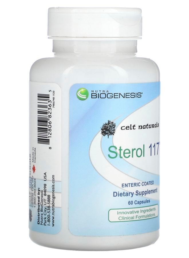 Nutra BioGenesis Celt Naturals Sterol 117 60 Capsule - Image 2
