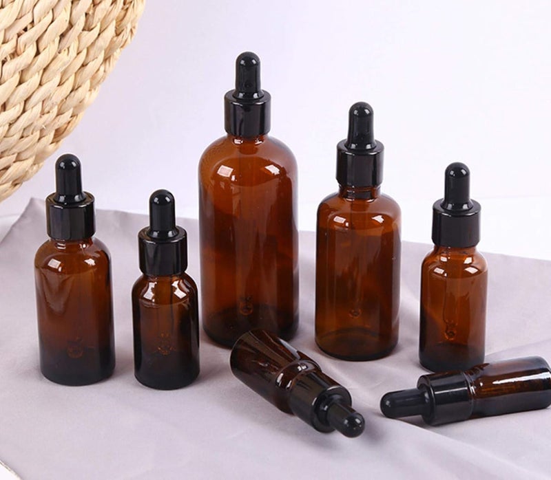 FUFU Empty Glass Dropper Bottles (100ml,2 Pieces) - Image 2