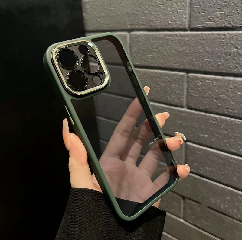 iPhone 15 Plus Cover Protective , Green , for iPhone 15 15 Plus 15 Pro 15 Pro Max for Home Office - Image 1