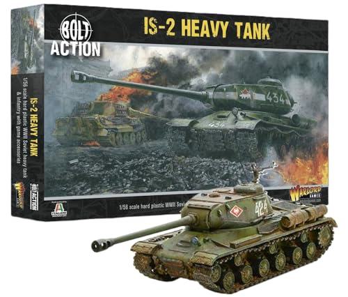 Warlord Games is2 Heavy Tank 156 28mm Plastic Scale Model Tank for Bolt Action Highly Detailed World War 2 Miniatures - Image 1