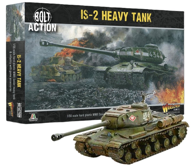 Warlord Games is2 Heavy Tank 156 28mm Plastic Scale Model Tank for Bolt Action Highly Detailed World War 2 Miniatures - Image 3