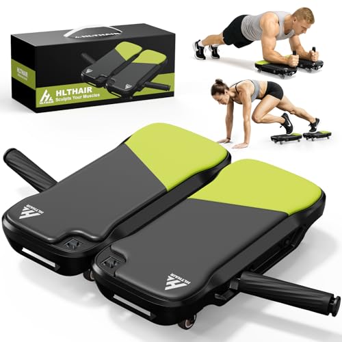 Hlthair Upgrade Ab Roller Wheel Detachable Abdominal Wheel With 360° for Core Workout, Multi-Directional Abs Roller Board For Full body exercise Home Gym of All Fitness Levels, Ab Trainer with 8 Wheels - Image 1