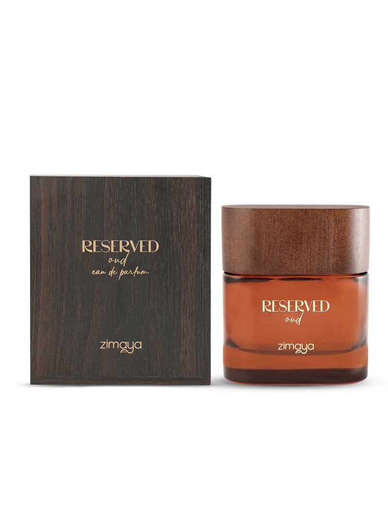 zimaya Reserved Oud Unisex Eau De Parfum, 100ML  - Image 2