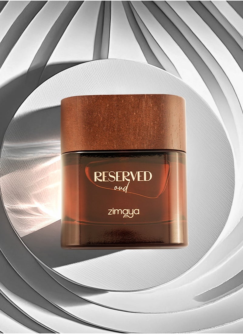 zimaya Reserved Oud Unisex Eau De Parfum, 100ML  - Image 3