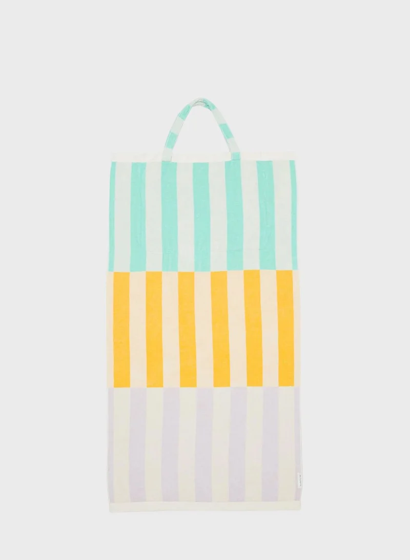 SUNNY LIFE Beach Towel 2-In-1 Tote Bag Rio Sun Multi