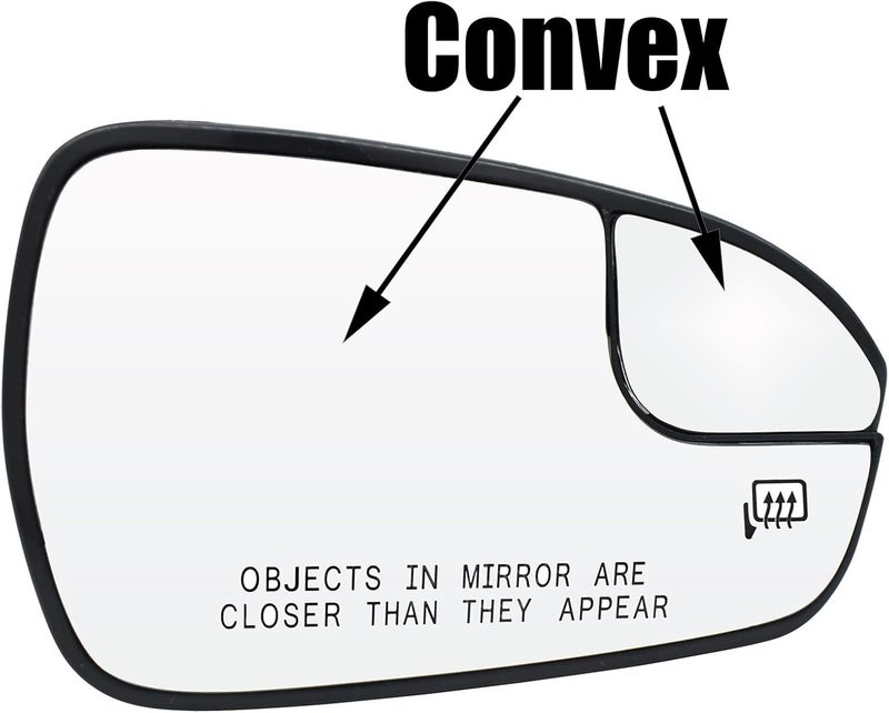 DEMULAX Heated Side Mirror Glass for Ford Fusion 2013-2020 - Image 5