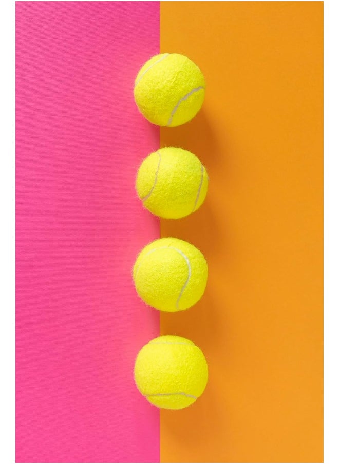 Generic Generic Tennis Balls, Yellow, 1 Pack, 3.5 Inches, Tennis Ball, Balls  - Image 2