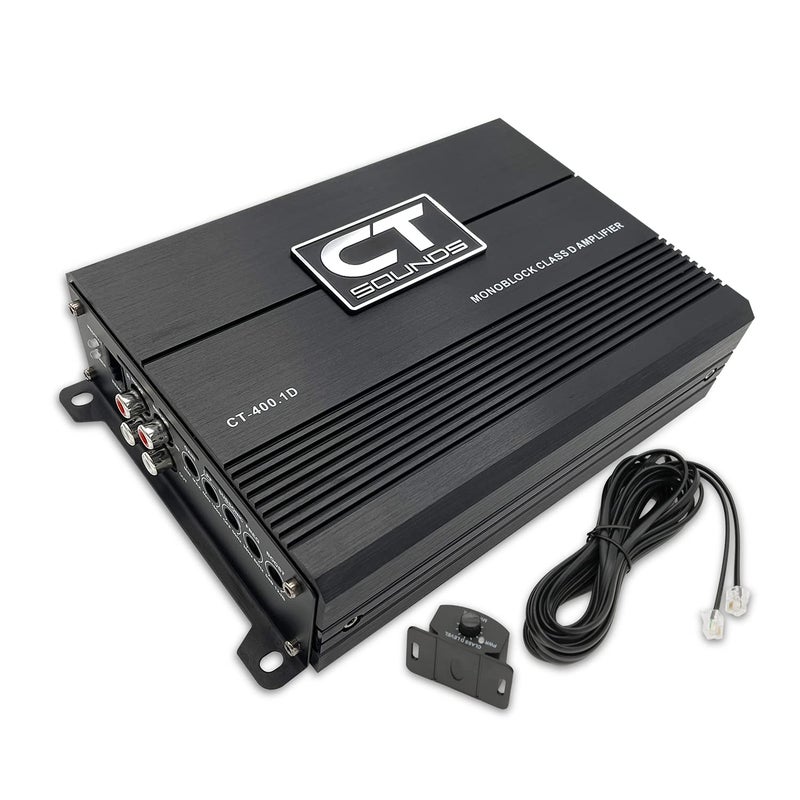 مضخم الصوت الأحادي CT Sounds CT4001D من فئة D للسيارات 400 واط RMS
