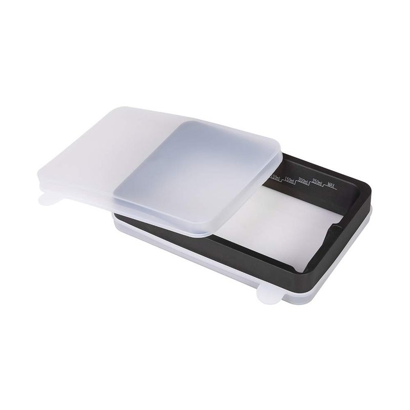 Sovol 3D Printer Resin Vat Anodized Aluminium with FEP Film Steel Ring Preinstalled Durable Metal Frame Resin Tank Photon Mono 4K