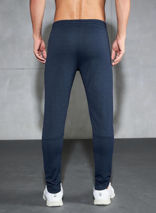 Technosport Solid Mid Rise Stretch Trackpants - Image 4