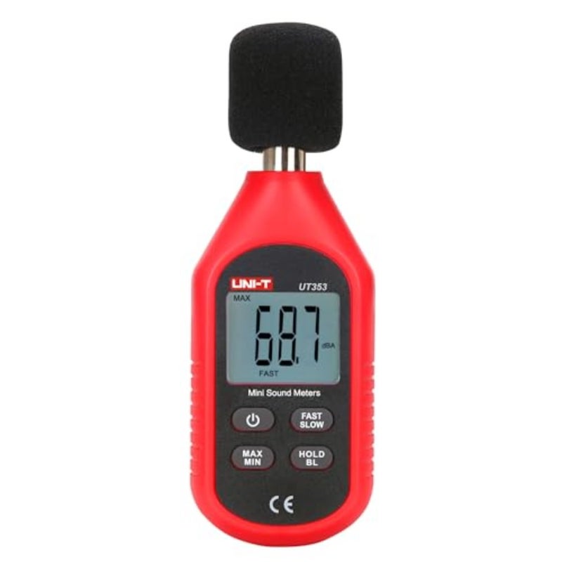 Uni-T LCD Digital Sound Noise Decibel Tester UT353, 30-130dB - Image 1