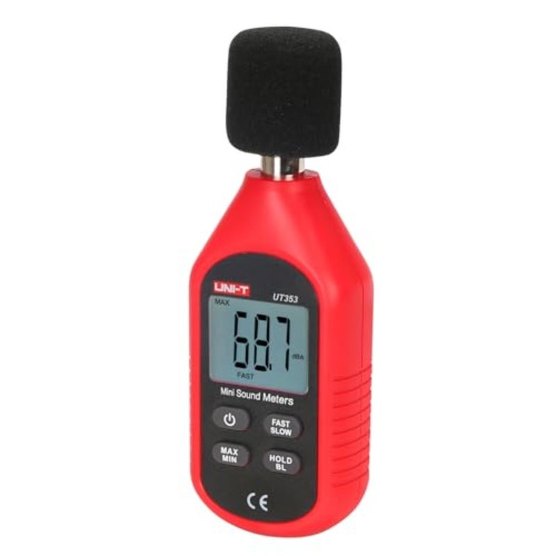 Uni-T LCD Digital Sound Noise Decibel Tester UT353, 30-130dB - Image 2
