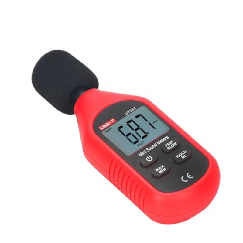 Uni-T LCD Digital Sound Noise Decibel Tester UT353, 30-130dB - Image 4