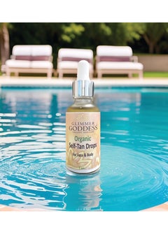 glimmer goddess Glimmer Goddess Organic Self Tanning Drops for Face & Body 1 oz.  - Image 4