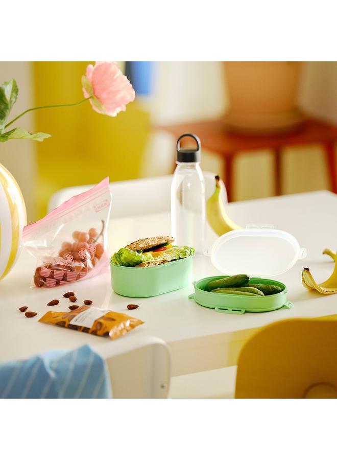 erorex Stackable Lunch Box For Dry Food, Light Green - Image 3