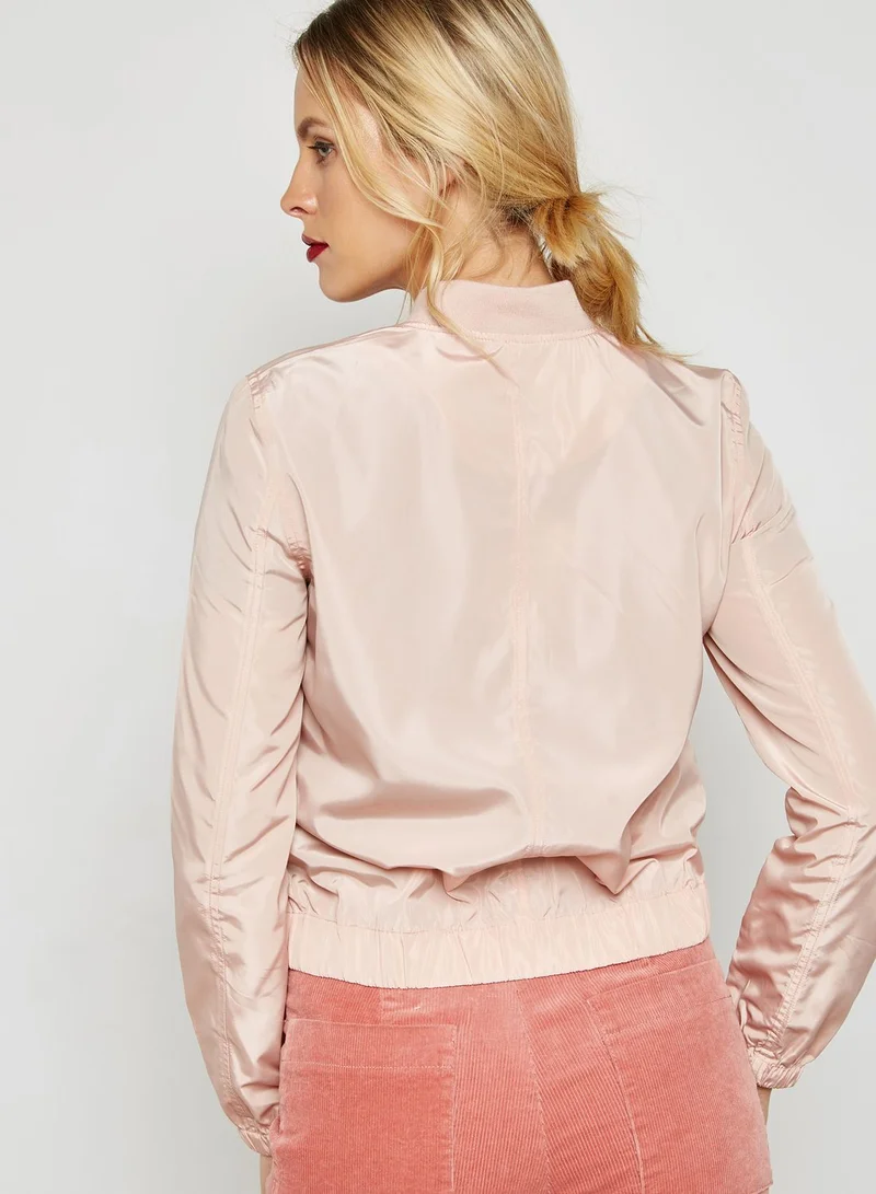 VERO MODA Patches Bomber Jacket