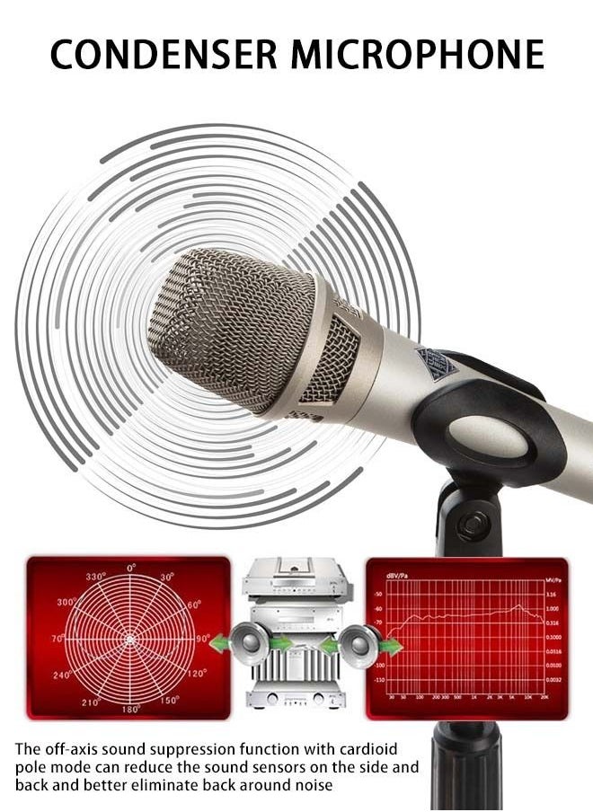 Viden - M8 Sound Card Set DSP Chip Twelve Ambient Sounds Four Kinds Of Sound Changes Live Broadcast DJ Mixer Music Recording Guitars TikTok Facebook YouTube USB Bluetooth Black - Image 1