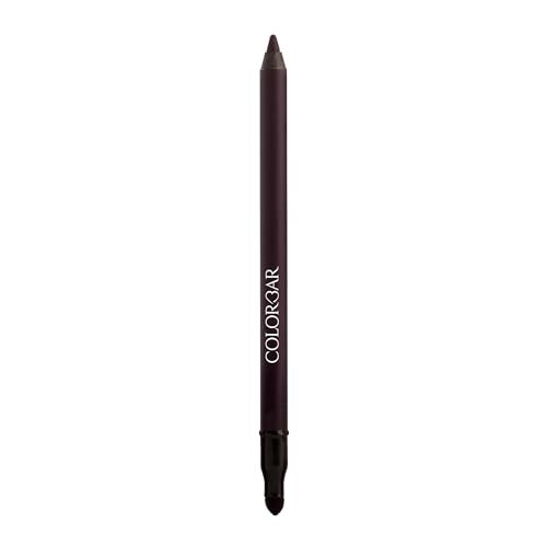 Colorbar Just Smoky Eye Pencil Eyeliner Pencil with Builtin Smudger Waterproof Formula Matte Finish 008 Just Marsala 004 oz - Image 1