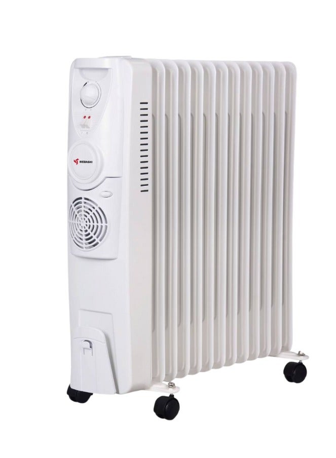 ميباشي Mebashi - ME-OFH131, Oil Filled Heater, White 
