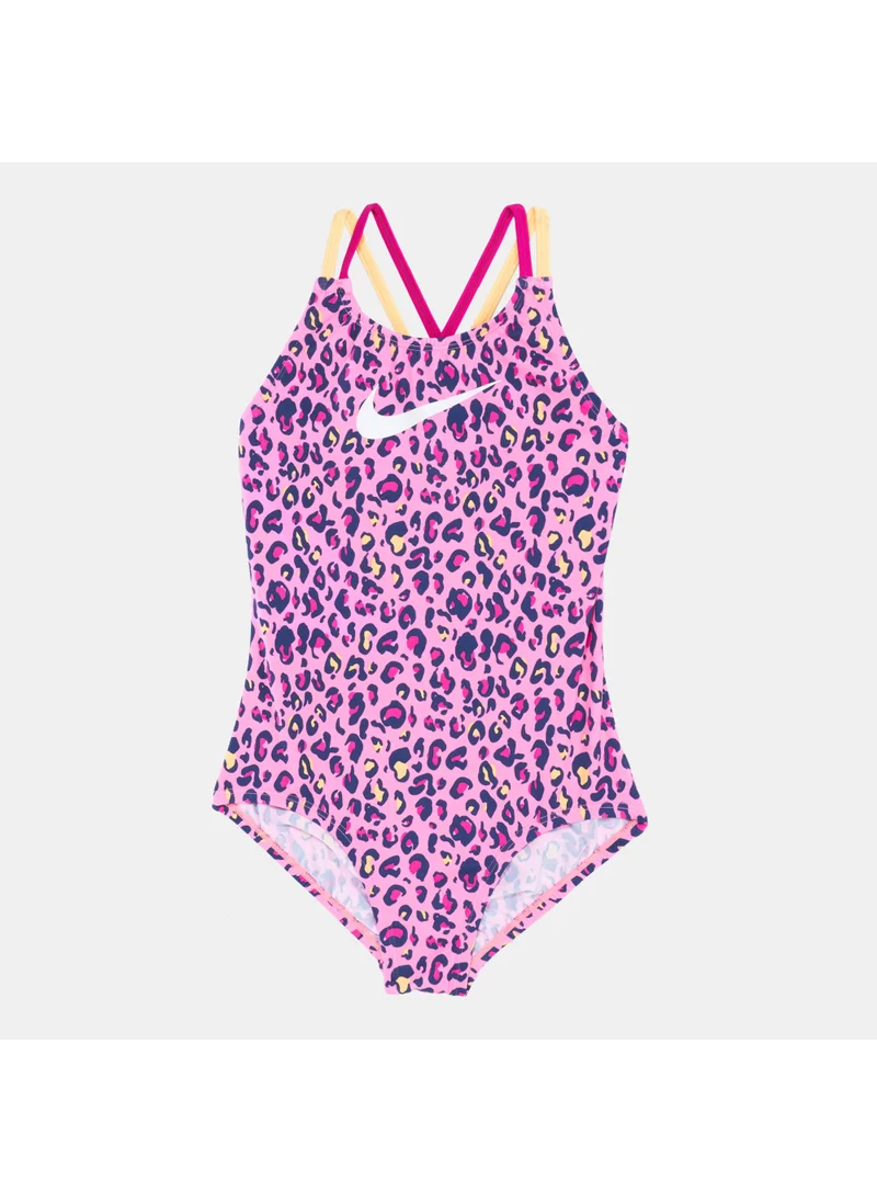 Nike Kids' Spiderback One-Piece Swimming Suit