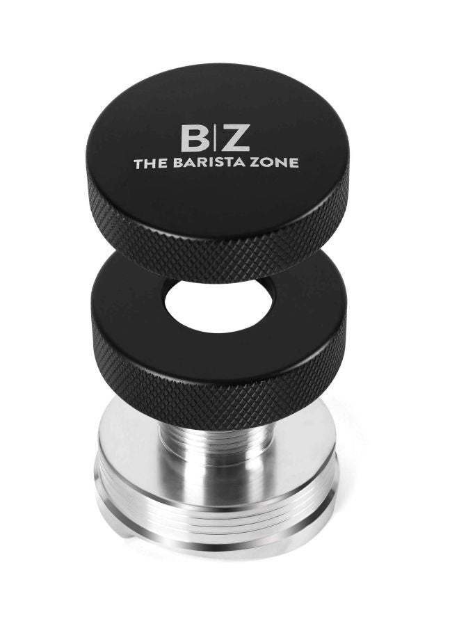 ذا باريستا زون موزع قهوة من الستانلس ستيل أسود/فضي 51مم - Image 3