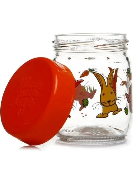 Jusso Cute 200 ml Jar of 2 Red-Green