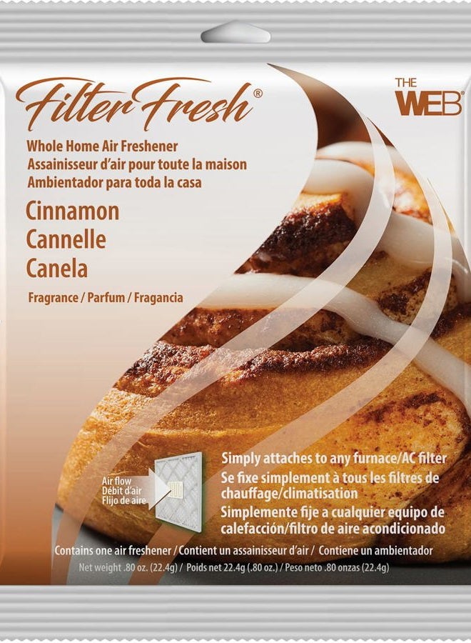 Web FilterFresh Whole Home Cinnamon Air Freshener 0.8 Ounce (Pack of 1) - Image 1