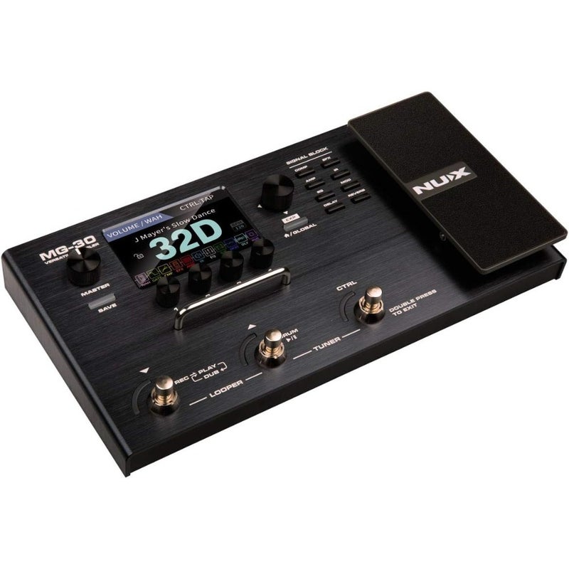 MG-30 Multi-Effects Modeling Guitar Effects Processor, Black - Image 2