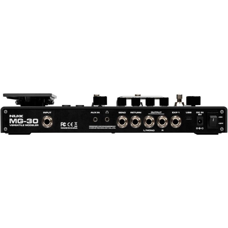 MG-30 Multi-Effects Modeling Guitar Effects Processor, Black - Image 3