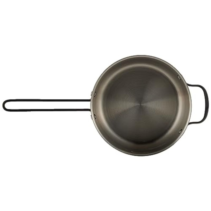 Rossetti® Agostini 20cm Stainless Steel Sauce Pan With Steel Lid Heavy-Duty Saucepan with Bronze Handles and Rose Gold Finish Italian Designed Saucepans Suitable for Induction Cookware - Image 4