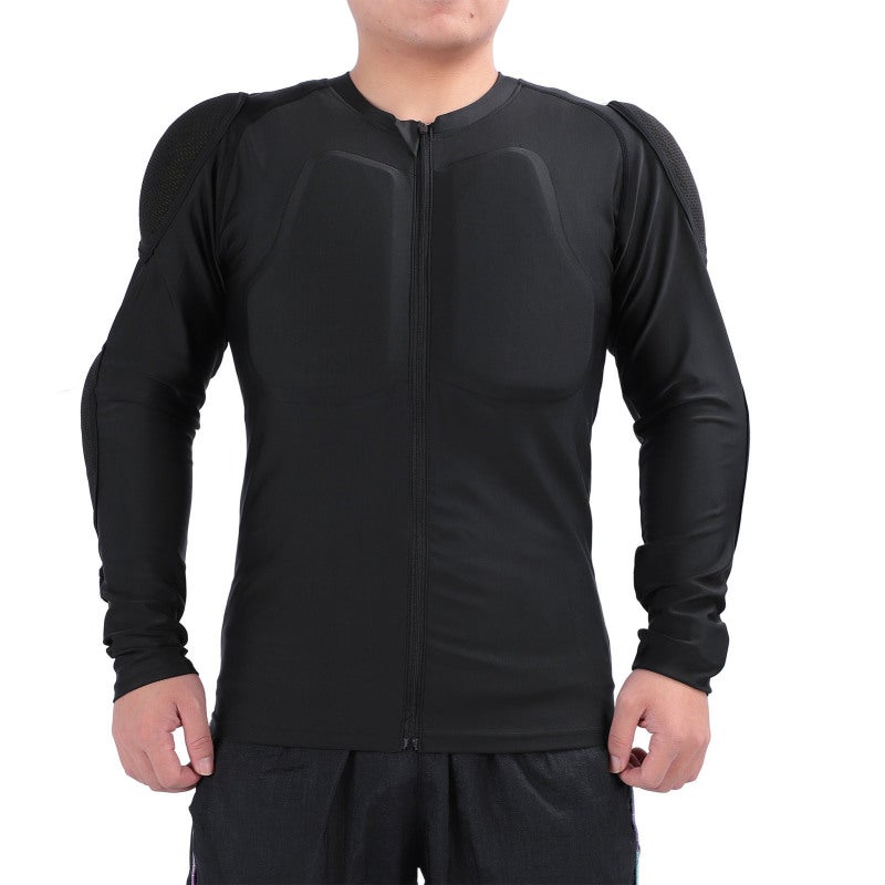 Motorcycle Armor Shirt L Full Protection Dual Safety Protection - Shockproof Protective Riding Shirt for Outdoor Sports Riding Cycling Skiing Skating - Image 3