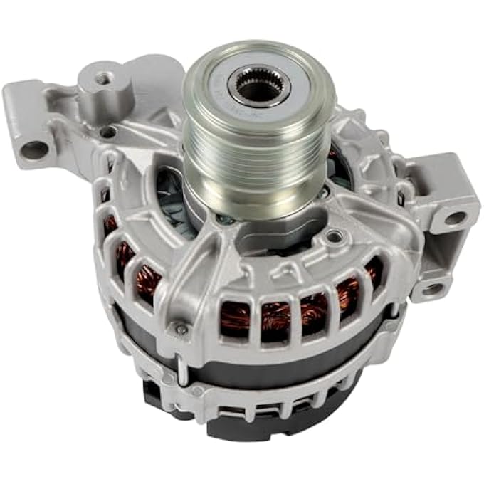 Kessocco 11722N 0125811006 Alternator Replacement for Discovery Sport LR2 Range Rover Evoque 12V 180A CCW 6 Groove Pulley - Image 1