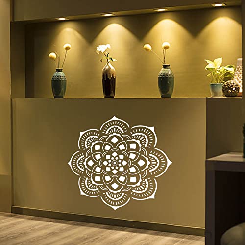ARandNJ Stencils for Wall Painting Pack of 1 (Size:- 16X24 Inch) Pattern Theme - Mandala DIY Reusable Design Suitable for Home Wall Decor - Image 2