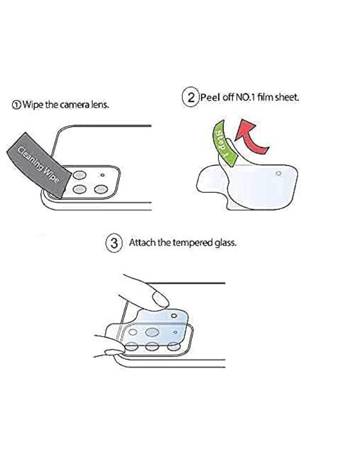 واقي شاشة عدسة الكاميرا الخلفية متوافق مع Vivo V60 - Image 3