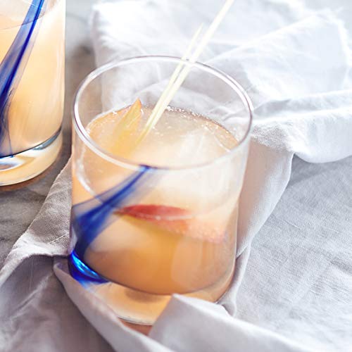 LIBBEY كؤوس ليبي بلو ريبون إمبريشنز، سعة 12.5 أونصة، مجموعة من 4 - Image 3
