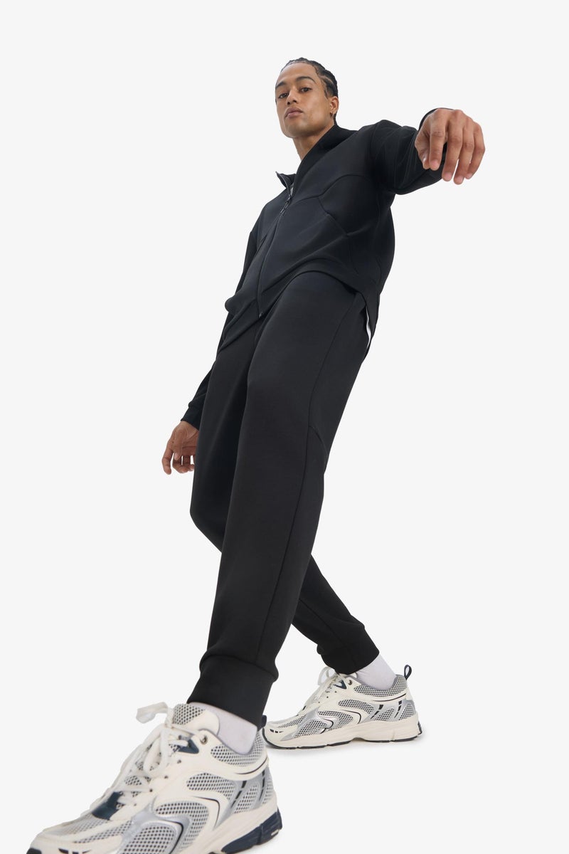 DeFacto Black Man Slim Fit Scuba Fabric Jogger Casual - Image 1