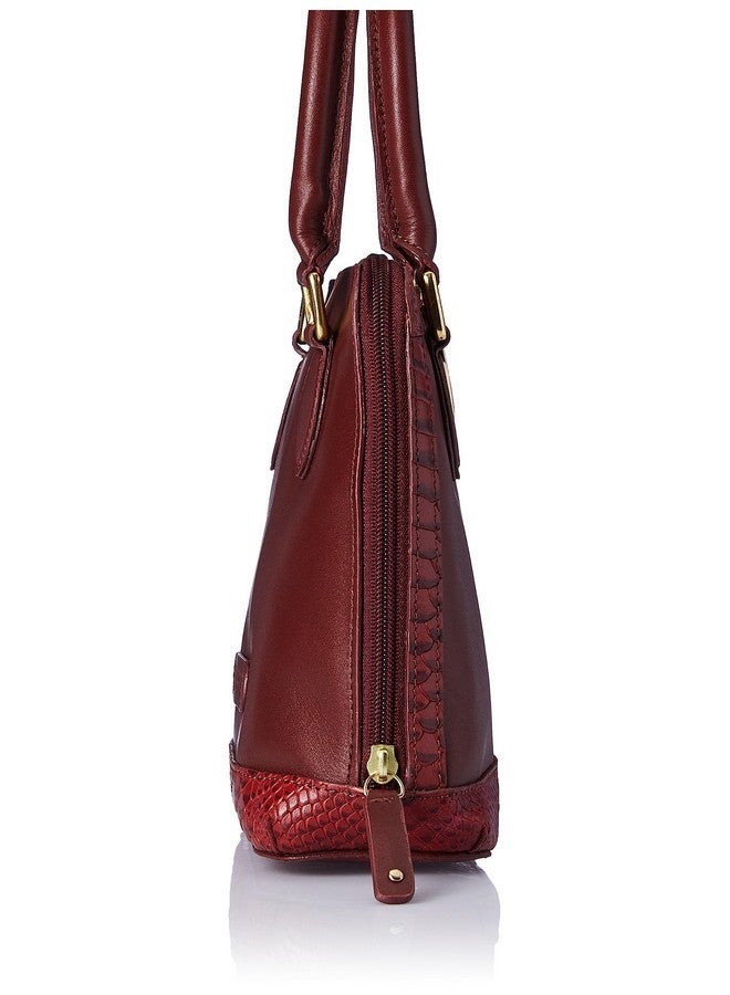 Hidesign womens MEREDITH II Medium Marsala Crossbody - Image 5