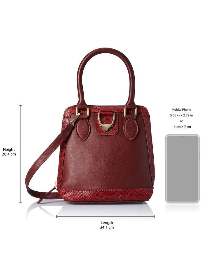 Hidesign womens MEREDITH II Medium Marsala Crossbody - Image 3