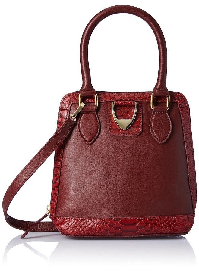 Hidesign womens MEREDITH II Medium Marsala Crossbody - Image 1