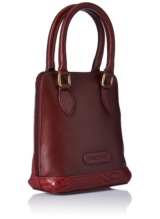Hidesign womens MEREDITH II Medium Marsala Crossbody - Image 4