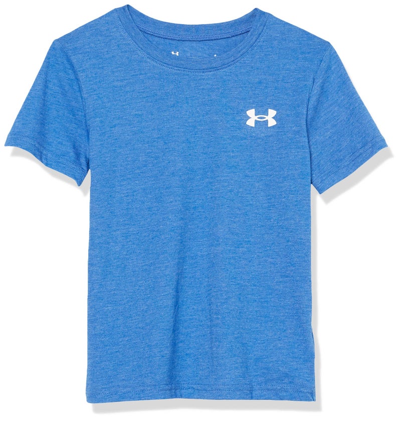 Under Armour Boys' Elite Short Sleeve T-Shirt, Stylish Crew Neckline & Fuller Cut for Complete Comfort, Ultra Blue SP22, 5 - Image 5